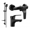 Mexen Caro DF62 ensemble de douche, noir - 746604DF62-70