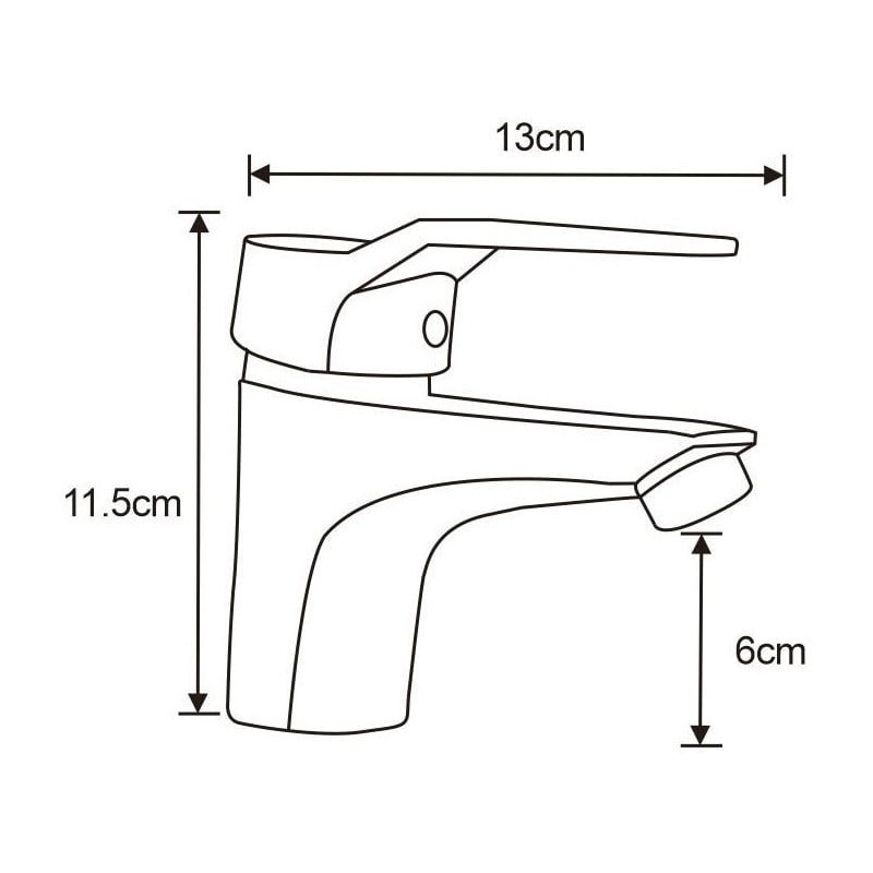 Mexen Caro R62 zestaw wannowy, chrom - 746603R62-00