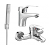 Mexen Caro Conjunto de bañera R72, cromo - 746603R72-00