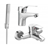 Mexen Caro R72 zestaw wannowy, chrom - 746603R72-00