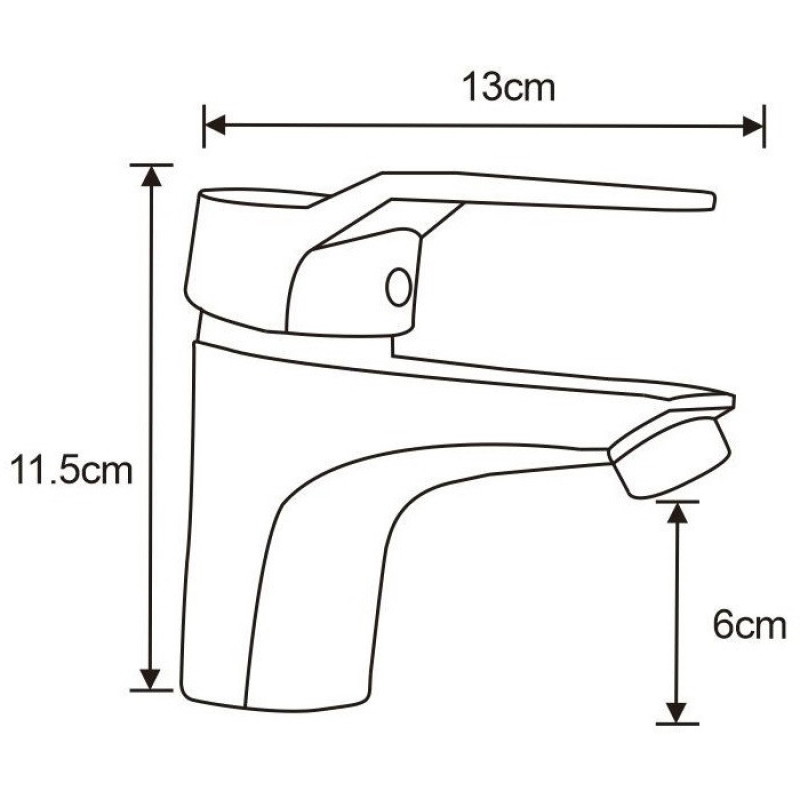 Mexen Caro R72 vannikomplekt, must - 746603R72-70