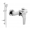 Mexen Caro DF62 robinet de douche avec ensemble de douche, chrome - 74664DF62-00
