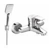 Mexen Caro R62 bathtub faucet with shower set, chrome - 74663R62-00