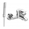 Mexen Caro R72 badmengkraan met doucheset, chroom - 74663R72-00