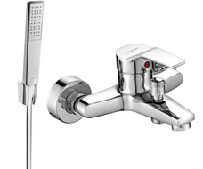 Mexen Caro R72 Badewannenarmatur mit Duschset, Chrom - 74663R72-00