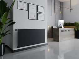 Mexen CVH10 Hygiëneradiator plaatmodel 600 x 1300 mm, onderste aansluiting, 812 W, antraciet - W610H-060-130-66