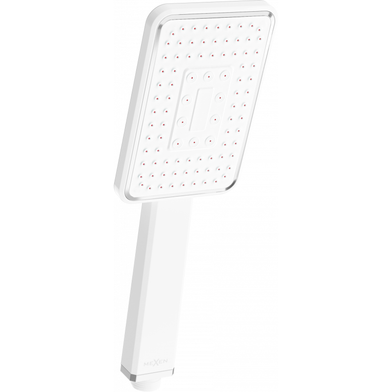 Mexen R-54 douchekop met 1 functie, wit/chroom - 79554-21