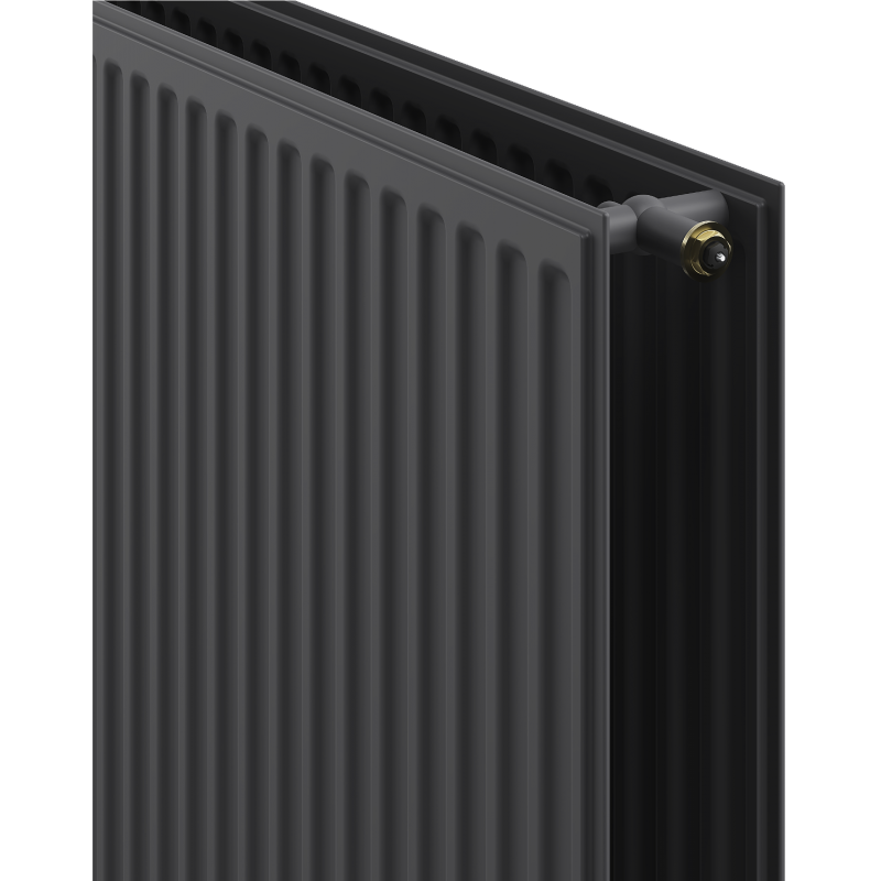 Mexen CVH20 Radiateur Hygiénique à plaque 500 x 2800 mm, raccordement inférieur, 2652 W, anthracite - W620H-050-280-66