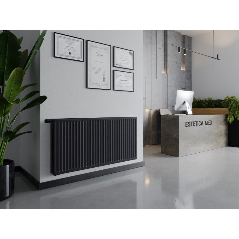 Mexen CVH20 Hygiene Panel Radiator 600 x 500 mm, Bottom Connection, 550 W, Anthracite - W620H-060-050-66