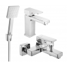 Mexen Cetus R45 bath set, chrome - 744303R45-00