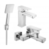 Mexen Cetus R45 zestaw wannowy, chrom - 744303R45-00