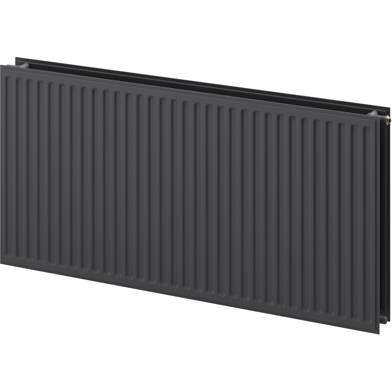 Mexen CVH20 Hygiene Heizkörper platt 600 x 1100 mm, Unteranschluss, 1209 W, Anthrazit - W620H-060-110-66
