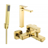Mexen Cetus R77 Bath Set, Gold - 744313R77-50