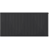 Radiateur panneau Mexen CVH20 Hygiene 900 x 800 mm, connexion inférieure, 1232 W, anthracite - W620H-090-080-66
