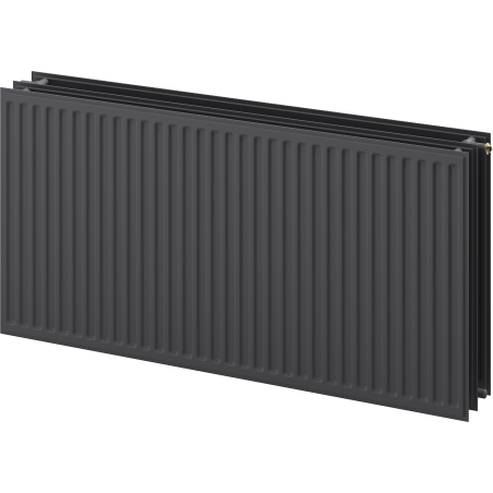 Mexen CVH30 Hygiene Heizkörper 300 x 1200 mm, Unteranschluss, 1047 W, Anthrazit - W630H-030-120-66