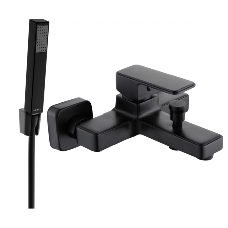 Mexen Cetus R77 Wannbatterie mat Dusche-Set, schwaarz - 74433R77-70