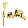 Mexen Cetus R45 robinet de baignoire avec ensemble de douche, or - 74433R45-50