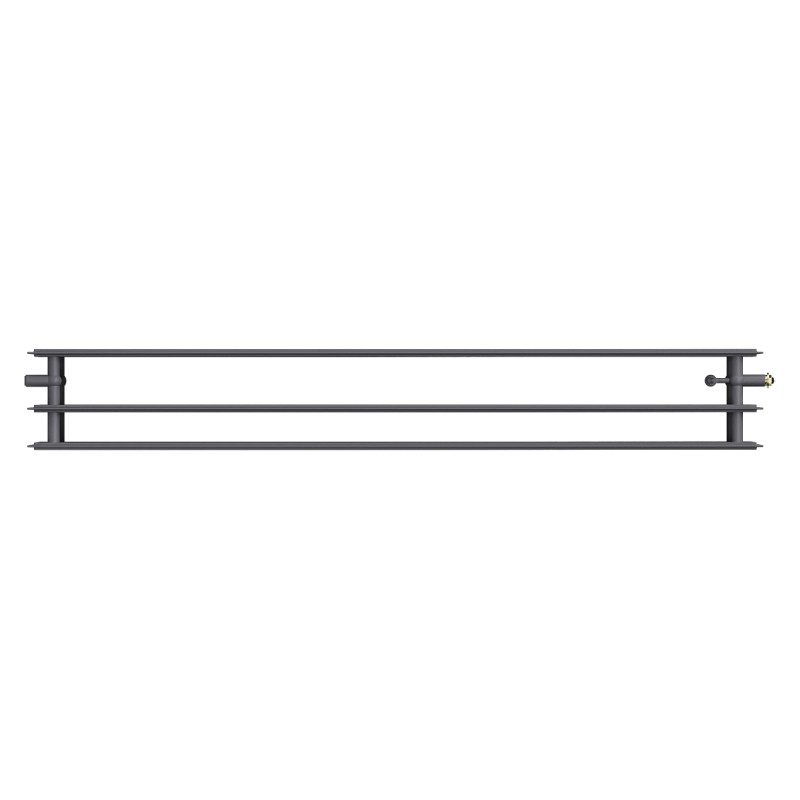 Mexen CVH30 Hügieeni lamellradiaator 300 x 2200 mm, alumine ühendus, 1919 W, antratsiit - W630H-030-220-66