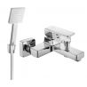 Mexen Cetus R45 Badewannenarmatur mit Duschset, Chrom - 74433R45-00
