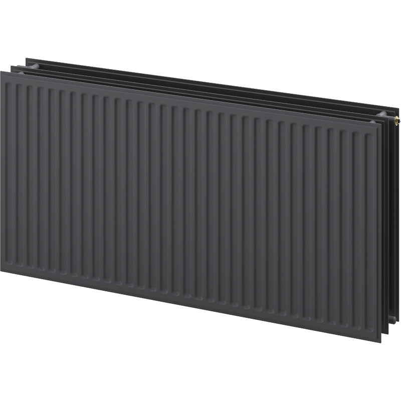 Mexen CVH30 Hygienia levypatteri 500 x 1400 mm, alaliitäntä, 1815 W, antrasiitti - W630H-050-140-66