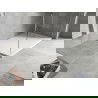 Mexen Hugo rechthoekige douchebak SMC 130 x 90 cm, wit, inzetstuk inox - 42109013-X