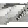 Mexen Hugo rechteckige Duschwanne SMC 130 x 90 cm, weiß, Abdeckung Inox - 42109013-X