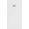 Mexen Hugo receveur de douche rectangulaire SMC 170 x 90 cm, blanc, cache inox - 42109017-X
