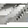 Mexen Hugo rechthoekige douchebak SMC 130 x 100 cm, wit, inox afdekking - 42101013-X