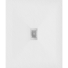 Mexen Hugo receveur de douche rectangulaire SMC 120 x 100 cm, blanc, cache en inox - 42101012-X