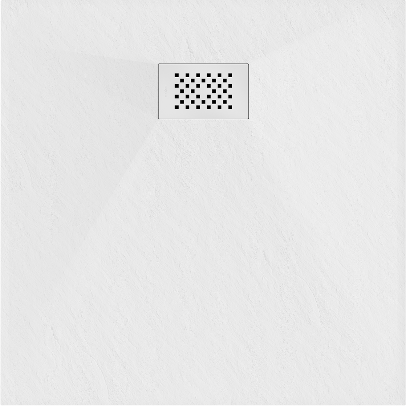 Mexen Hugo base de duche quadrada SMC 70 x 70 cm, branca, tampa branca - 42107070-W