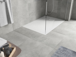 Mexen Hugo rechthoekige douchebak SMC 100 x 80 cm, wit, witte afdekking - 42108010-W
