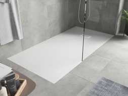 Mexen Hugo rectangular SMC shower tray 170 x 80 cm, white, white cover - 42108017-W