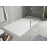 Mexen Hugo rectangular shower tray SMC 180 x 80 cm, white, white cover - 42108018-W