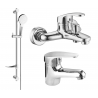 Mexen Erica DF05 Badewannen-Set, Chrom - 746403DF05-00