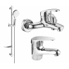 Mexen Erica DF05 ensemble de bain, chrome - 746403DF05-00