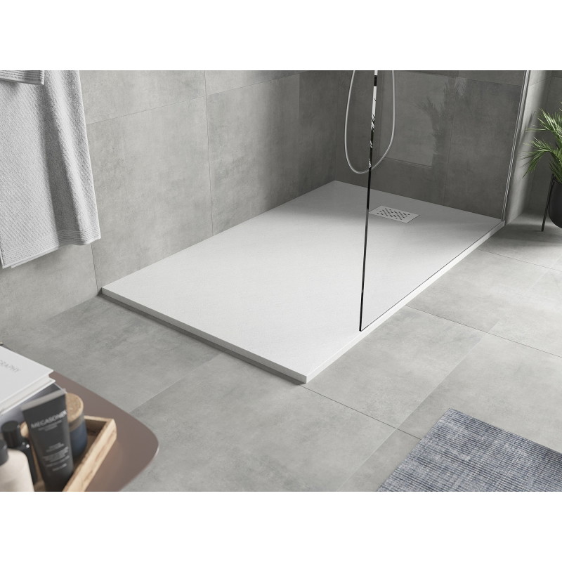 Mexen Hugo ristkülikukujuline SMC dušialus 150 x 90 cm, valge, valge kate - 42109015-W