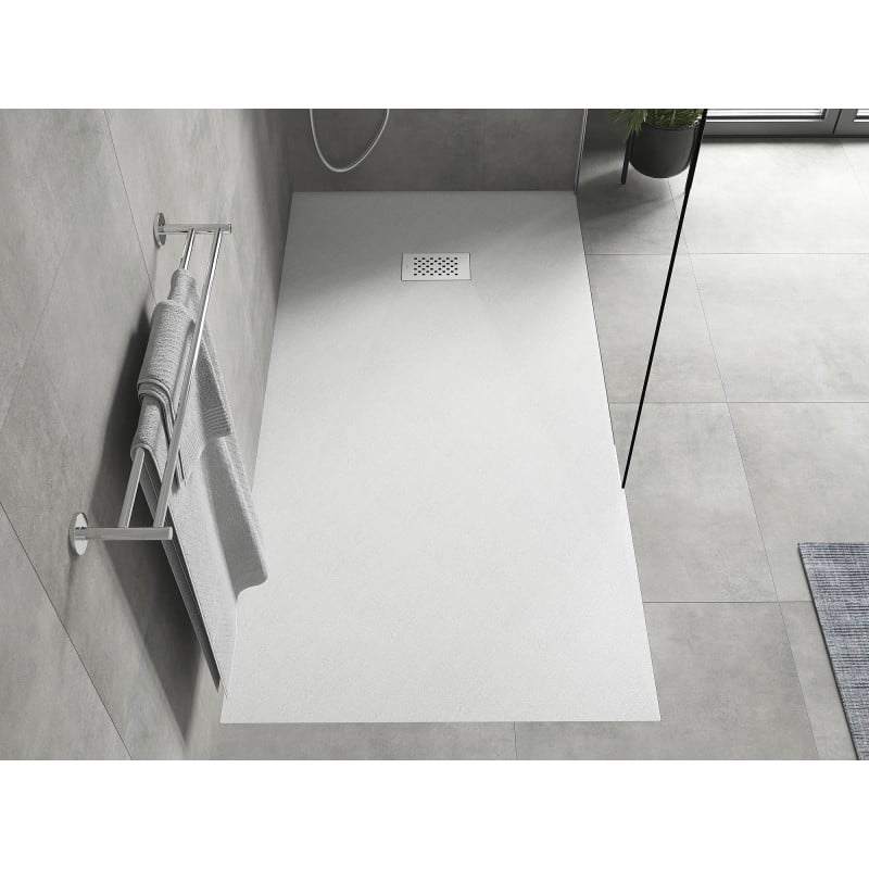 Mexen Hugo piatto doccia rettangolare SMC 170 x 90 cm, bianco, copertura bianca - 42109017-W