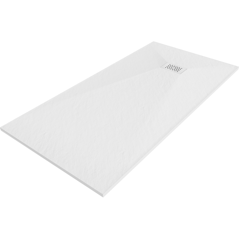 Bac à douche Mexen Hugo rectangulaire SMC 180 x 90 cm, blanc, cache blanc - 42109018-W
