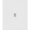 Mexen Hugo receveur de douche rectangulaire SMC 110 x 100 cm, blanc, cache blanc - 42101011-W