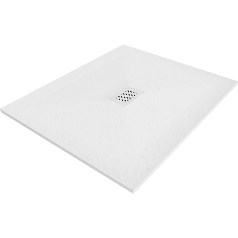 Mexen Hugo ristkülikukujuline dušialus SMC 120 x 100 cm, valge, valge kate - 42101012-W
