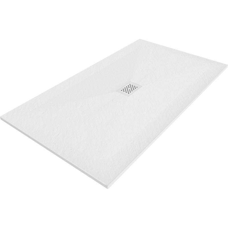 Mexen Hugo rectangular SMC shower tray 180 x 100 cm, white, white cover - 42101018-W