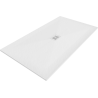 Mexen Hugo brodzik prostokątny SMC 200 x 100 cm, biały, maskownica biała - 42101020-W