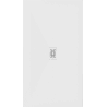 Baignoire Mexen Hugo rectangulaire SMC 200 x 100 cm, blanche, cachette blanche - 42101020-W