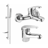 Mexen Erica DF72 bath set, chrome - 746403DF72-00