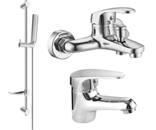 Mexen Erica DF72 badrumsset, krom - 746403DF72-00