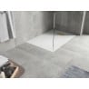 Mexen Hugo rechteckige Duschwanne SMC 100 x 80 cm, weiß, goldene Abdeckung - 42108010-G