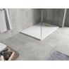 Mexen Hugo rechteckige Duschwanne SMC 100 x 80 cm, weiß, goldene Abdeckung - 42108010-G