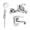 Mexen Erica R05 bathtub set, chrome - 746403R05-00