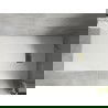 Mexen Hugo rechthoekige SMC douchebak 180 x 80 cm, wit, gouden afdekking - 42108018-G