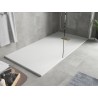 Mexen Hugo ristkülikukujuline SMC dušialus 180 x 80 cm, valge, kuldne kate - 42108018-G